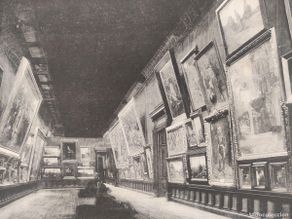 Arte: GRABADO. ESPAÑA. BARCELONA. EXPOSICION UNIVERSAL 5/18. PALACIO BELLAS ARTES: SALA ESPAÑA